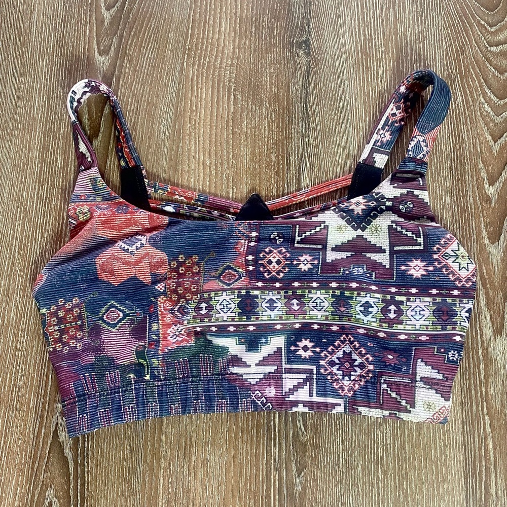 Urban Outfitters Patterned Sports Bra